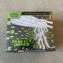 Pokemon TCG Perfect Order Elite Trainer Box ETB (New & Factory Sealed) ⭐ - Image 1