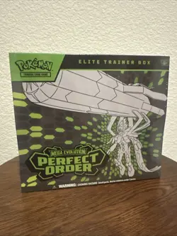 Pokemon Mega Evolution Perfect Order Elite Trainer Box ETB Sealed NEW Promo - Image 1