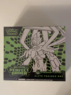 Pokemon TCG Perfect Order Pokemon Center ETB Elite Trainer Box, New & Sealed - Image 1