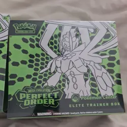 Pokemon Perfect Order Pokemon Center Elite Trainer Box ETB x2 - Brand New Sealed - Image 3