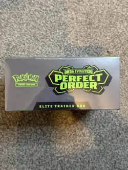 Pokemon Mega Evolution Perfect Order ETB Elite Trainer Box Sealed New - Image 2