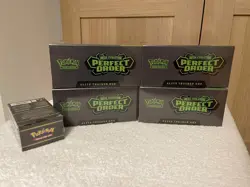 Pokemon TCG PERFECT ORDER Elite Trainer Box ETB and Booster Bundle - New Sealed - Image 5
