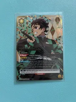 Union Arena Demon Slayer: Kimetsu no Yaiba - Tanjiro Kamado R** UE05BT/KMY-1-008 - Image 1