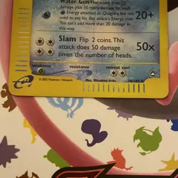 Pokemon TCG Quagsire Aquapolis 30/147 Reverse Holo Rare MP. - Image 2