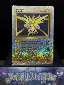 Pokemon Card Zapdos 19/110 Legendary Collection Set Reverse Holo Rare Played - Image 1