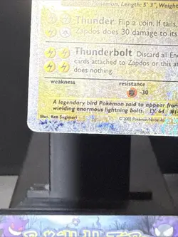 Pokemon Card Zapdos 19/110 Legendary Collection Set Reverse Holo Rare Played - Image 5