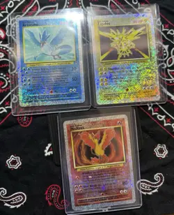 Legendary Collection Reverse Holo Articuno 2/110 Zapdos 19/110 Moltres 30/110 - Image 1
