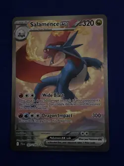 Pokemon TCG Salamence EX Special Illustration Rare Card 187/159 Journey Together - Image 1