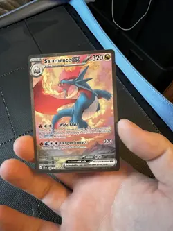 Pokemon TCG Salamence EX Special Illustration Rare Card 187/159 Journey Together - Image 1