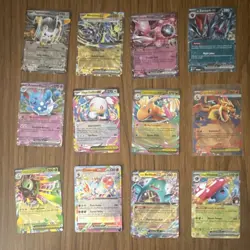 Lot of Ascended hero EX cards 12 total - Image 1