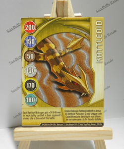 Bakugan Card - Rattleoid - Gold Gate Card - BA256 - 13/48c - 2008 - Image 1
