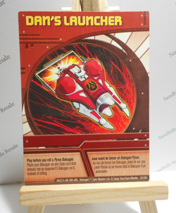 Bakugan Card - Dan's Launcher - Red Ability Card - BA275 - 32/48c - 2008 - Image 1