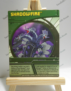 Bakugan Card - Shadowfire - Green Ability Card - BA480 - 43/48i - 2008 - Image 1