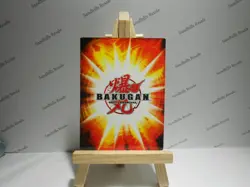 Bakugan Card - Volcanic Lake- Silver Gate Card - BA203 - 8/48b - 2008 - Image 2