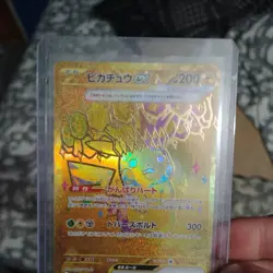 🔥 Pikachu EX Near Mint Hyper Rare Gold Card 179/131 S&V Prismatic Evolutions 🔥 - Image 4
