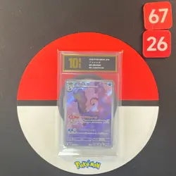 2026 Pokemon Japanese Aurorus AR M3 084/080 Card MEGA Nihil Zero Grade10 - Image 1