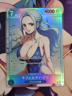 Nefertari Vivi Sexy Bikini One Piece CCG ACG Anime Custom Card Waifu - Image 1