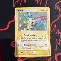 Minun 67/101 Hidden Legends Reverse Holo Pokemon Card Near Mint!! - Image 1