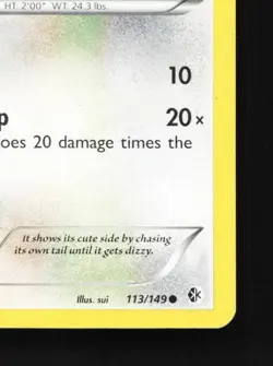 Skitty 113/149 HP Boundaries Crossed English Pokemon Card TCG - Image 3