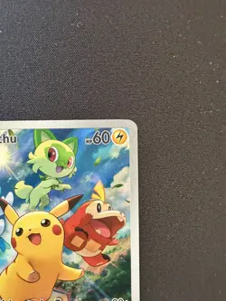 Pikachu | 027 | SV: Promo Cards | Black Star Promo | NM - Image 3