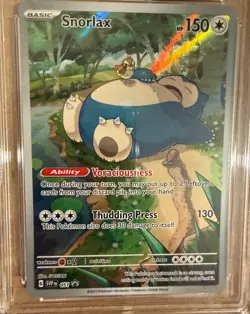 2023 Snorlax Black Star Promo 051 Elite Trainer Box ACE 9 VGC POKEMON CARD - Image 3