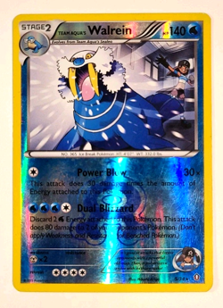 Team Aqua's Walrein - 5/34 - Reverse Holo Rare - Double Crisis - Pokemon Card - Image 1