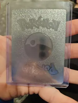 Charizard GX Silver Foil Fan Art Vinyl Textured Collector Pokemon Card - Image 4