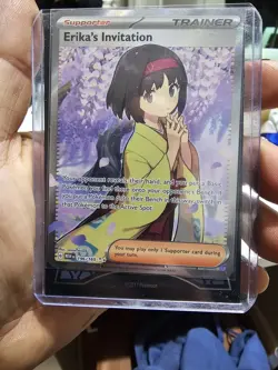 💎 Mint 💎 Erika's Invitation 196/165 Sv2a: Pokemon Card 151 Holo (Japanese) - Image 2