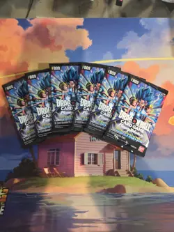 Dragon Ball Super Card Game Fusion World FB09 Dual Evolution Booster Pack x6 - Image 1