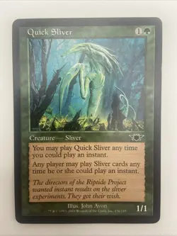 MTG - Quick Sliver - Legions Magic The Gathering LP - Image 1