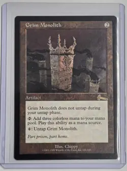 Grim Monolith Urza's Legacy Regular MTG Magic the Gathering Rare - Image 3