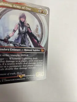 Lightning Army Of One Borderless Nonfoil Card #0320 MTG - Image 2