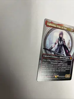 Lightning Army Of One Borderless Nonfoil Card #0320 MTG - Image 5