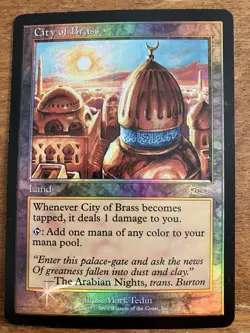 MTG: City of Brass - Junior Series Promos Foil (JSS) - NM - Image 1