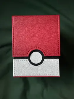 Pokemon/Yugioh/Magic the Gathering Deck Box | AFIING Red, Black, and White - Image 1