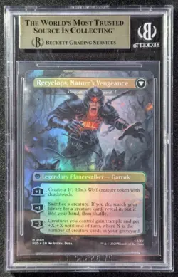 MTG Secret Lair X The Office Recyclops, Eco-friendly Foil BGS 9.5 Gem Mint - Image 2
