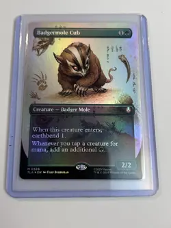 Badgermole Cub - #326 Foil Borderless - Avatar - Mtg - Image 1