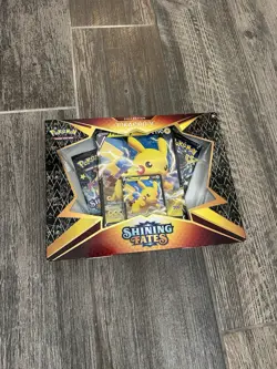 Pokemon TCG Shining Fates Pikachu V Collection Factory Sealed - Image 2