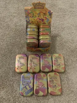 Pokemon 151 Mini Collectible tins lot of 17 - Image 2