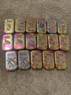 Pokemon 151 Mini Collectible tins lot of 17 - Image 3