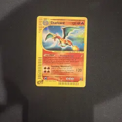 Pokemon TCG Charizard Expedition Base Set Holo Rare Card 6/165 Mint - Image 1