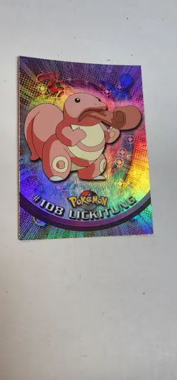 Topps Pokemon Series 2 Rainbow Foil #108 Lickitung - Image 2