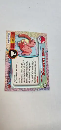 Topps Pokemon Series 2 Rainbow Foil #108 Lickitung - Image 4