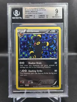 2013 Pokemon B&W Promo Syvion Collection #BW93 Umbreon Holo BGS 9 MINT - Image 1