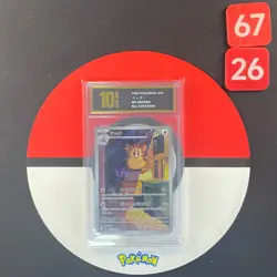 2026 Pokemon TCG Japanese Nihil Zero Raticate M3 092/080 AR Grade10 - Image 1