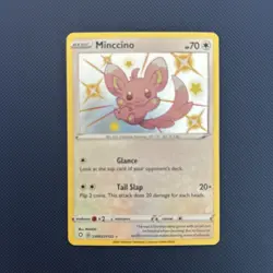 Pokemon - MINCCINO - SV093/SV122 - Shining Fates: - Shiny Vault Holo - NM/M - Image 1