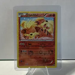 Pokemon TCG Growlithe RC4/RC25 Legendary Treasures Uncommon Reverse Holo Basic - Image 1
