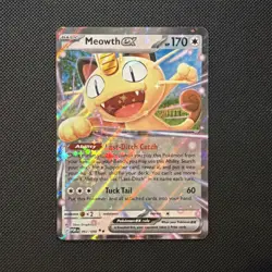 Pokemon TCG Perfect Order Meowth EX 062/088 Double Rare Holo NM Near Mint - Image 1