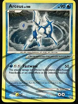 Pokemon Arceus Holo - Platinum Arceus - AR4 NM - Image 1