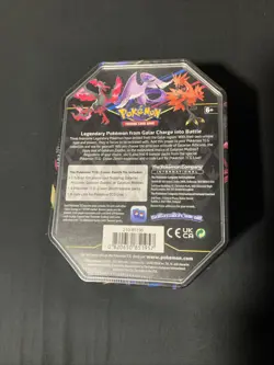 Pokemon TCG: Crown Zenith Tin Set of 3 - Articuno Moltres Zapdos - Sealed - New - Image 2